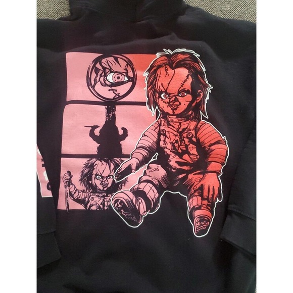 Chucky Official Movie Merch Pullover Hoodie M Rare Find - Picture 9 of 9